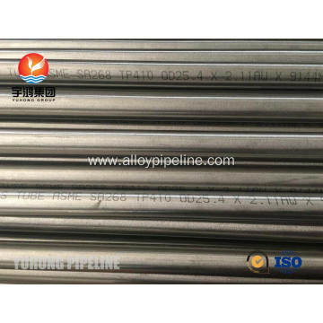 TP410 ASTM A268 Stainless Steel Seamless Tube